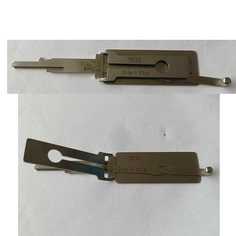 YH35 Lishi 2 em 1 – Decodificador e Extrator Profissional para Fechaduras 🔓